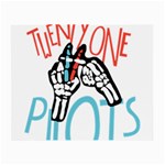Twenty One Pilots Small Glasses Cloth (2 Sides)