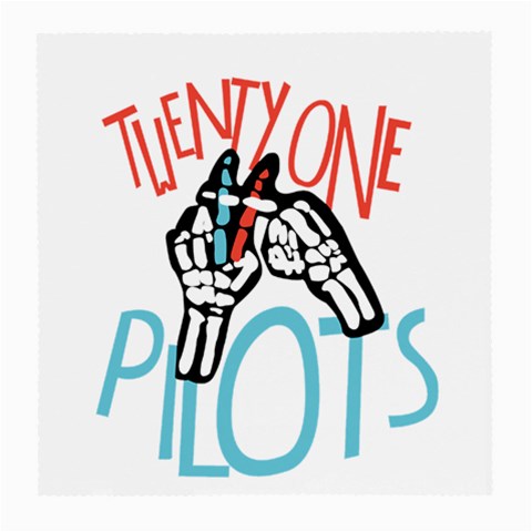 Twenty One Pilots Medium Glasses Cloth (2 Sides) from ArtsNow.com Back