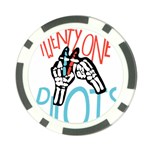 Twenty One Pilots Poker Chip Card Guard