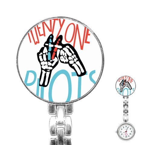 Twenty One Pilots Stainless Steel Nurses Watch from ArtsNow.com Front