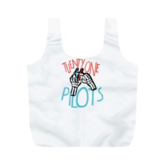 Twenty One Pilots Full Print Recycle Bag (M) from ArtsNow.com Front