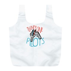 Twenty One Pilots Full Print Recycle Bag (L) from ArtsNow.com Front