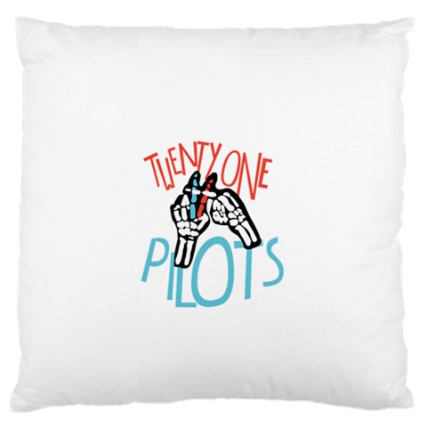 Twenty One Pilots Large Flano Cushion Case (One Side) from ArtsNow.com Front