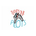 Twenty One Pilots Double Sided Flano Blanket (Mini)
