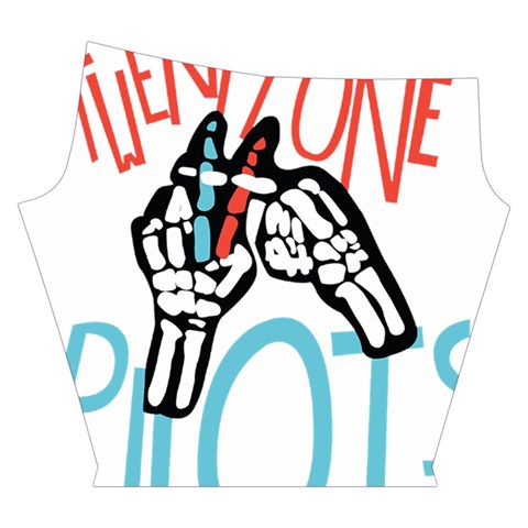 Twenty One Pilots Yoga Cropped Leggings from ArtsNow.com Right