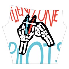 Twenty One Pilots Yoga Cropped Leggings from ArtsNow.com Right