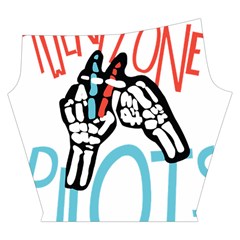 Twenty One Pilots Yoga Cropped Leggings from ArtsNow.com Left