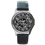 Panic ! At The Disco Lyric Quotes Round Metal Watch