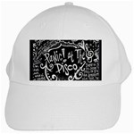 Panic ! At The Disco Lyric Quotes White Cap