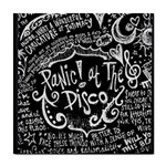 Panic ! At The Disco Lyric Quotes Tile Coaster