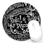 Panic ! At The Disco Lyric Quotes Round Mousepad