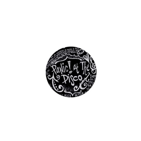 Panic ! At The Disco Lyric Quotes 1  Mini Magnet from ArtsNow.com Front