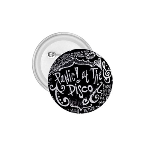 Panic ! At The Disco Lyric Quotes 1.75  Button from ArtsNow.com Front