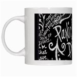 Panic ! At The Disco Lyric Quotes White Mug