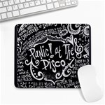 Panic ! At The Disco Lyric Quotes Large Mousepad