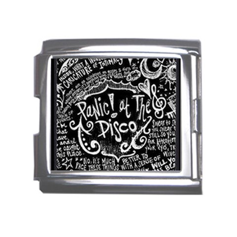 Panic ! At The Disco Lyric Quotes Mega Link Italian Charm (18mm) from ArtsNow.com Front