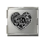 Panic ! At The Disco Lyric Quotes Mega Link Heart Italian Charm (18mm)