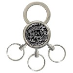 Panic ! At The Disco Lyric Quotes 3-Ring Key Chain