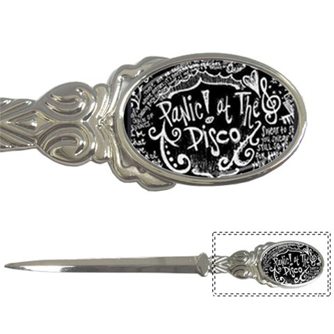 Panic ! At The Disco Lyric Quotes Letter Opener from ArtsNow.com Front