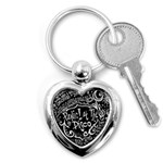 Panic ! At The Disco Lyric Quotes Key Chain (Heart)