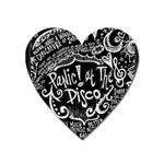 Panic ! At The Disco Lyric Quotes Magnet (Heart)