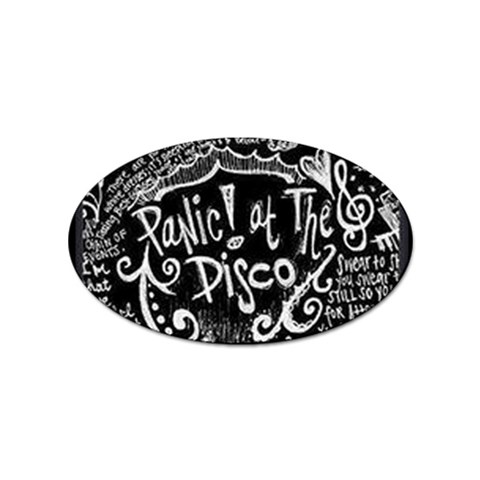 Panic ! At The Disco Lyric Quotes Sticker Oval (10 pack) from ArtsNow.com Front