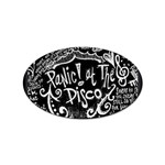 Panic ! At The Disco Lyric Quotes Sticker Oval (100 pack)