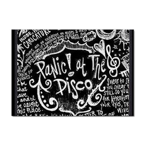 Panic ! At The Disco Lyric Quotes Sticker A4 (10 pack) from ArtsNow.com Front
