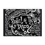 Panic ! At The Disco Lyric Quotes Sticker A4 (10 pack)
