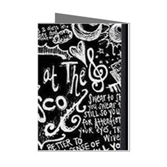 Panic ! At The Disco Lyric Quotes Mini Greeting Cards (Pkg of 8) from ArtsNow.com Left