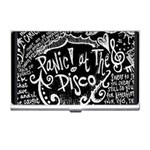 Panic ! At The Disco Lyric Quotes Business Card Holder