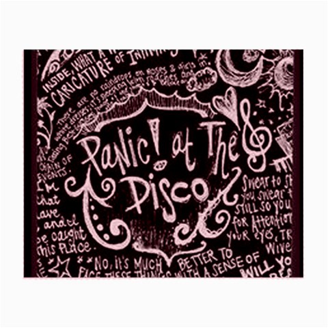 Panic ! At The Disco Lyric Quotes Small Glasses Cloth from ArtsNow.com Front