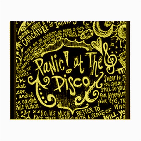Panic ! At The Disco Lyric Quotes Small Glasses Cloth from ArtsNow.com Front