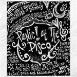 Panic ! At The Disco Lyric Quotes Canvas 8  x 10 