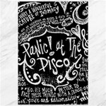 Panic ! At The Disco Lyric Quotes Canvas 12  x 18 