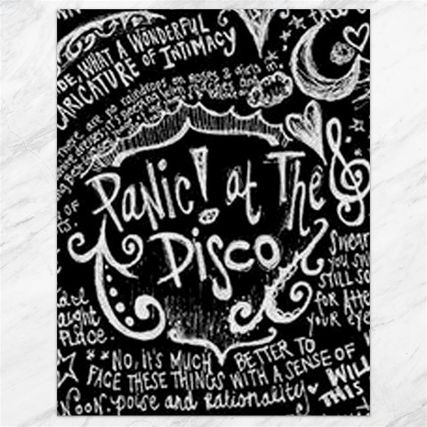 Panic ! At The Disco Lyric Quotes Canvas 18  x 24  from ArtsNow.com 17.8 x23.08  Canvas - 1