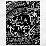 Panic ! At The Disco Lyric Quotes Canvas 18  x 24 