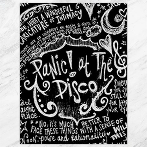 Panic ! At The Disco Lyric Quotes Canvas 36  x 48  from ArtsNow.com 35.26 x46.15  Canvas - 1