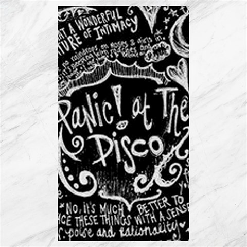 Panic ! At The Disco Lyric Quotes Canvas 40  x 72  from ArtsNow.com 39.28 x69.23  Canvas - 1