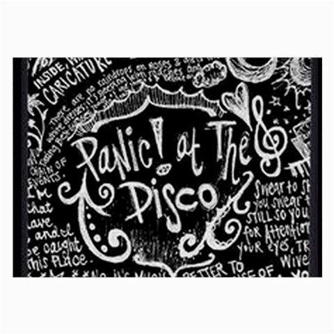 Panic ! At The Disco Lyric Quotes Large Glasses Cloth from ArtsNow.com Front