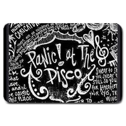 Panic ! At The Disco Lyric Quotes Large Doormat from ArtsNow.com 30 x20  Door Mat