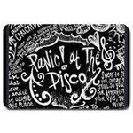 Panic ! At The Disco Lyric Quotes Large Doormat