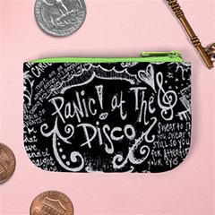 Panic ! At The Disco Lyric Quotes Mini Coin Purse from ArtsNow.com Back