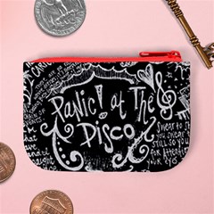 Panic ! At The Disco Lyric Quotes Mini Coin Purse from ArtsNow.com Back