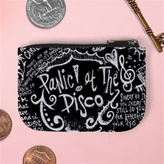 Panic ! At The Disco Lyric Quotes Mini Coin Purse from ArtsNow.com Back