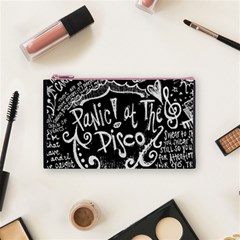 Panic ! At The Disco Lyric Quotes Cosmetic Bag (Small) from ArtsNow.com Front