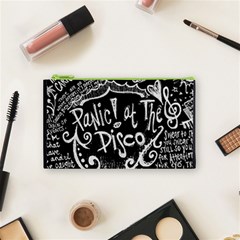 Panic ! At The Disco Lyric Quotes Cosmetic Bag (Small) from ArtsNow.com Front