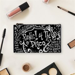 Panic ! At The Disco Lyric Quotes Cosmetic Bag (Small) from ArtsNow.com Front