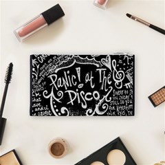 Panic ! At The Disco Lyric Quotes Cosmetic Bag (Small) from ArtsNow.com Back