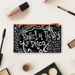 Panic ! At The Disco Lyric Quotes Cosmetic Bag (Small) from ArtsNow.com Back